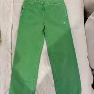 Champion Green Joggers Relaxed Fit Sweatpants
